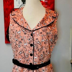 Modcloth pink swing dress